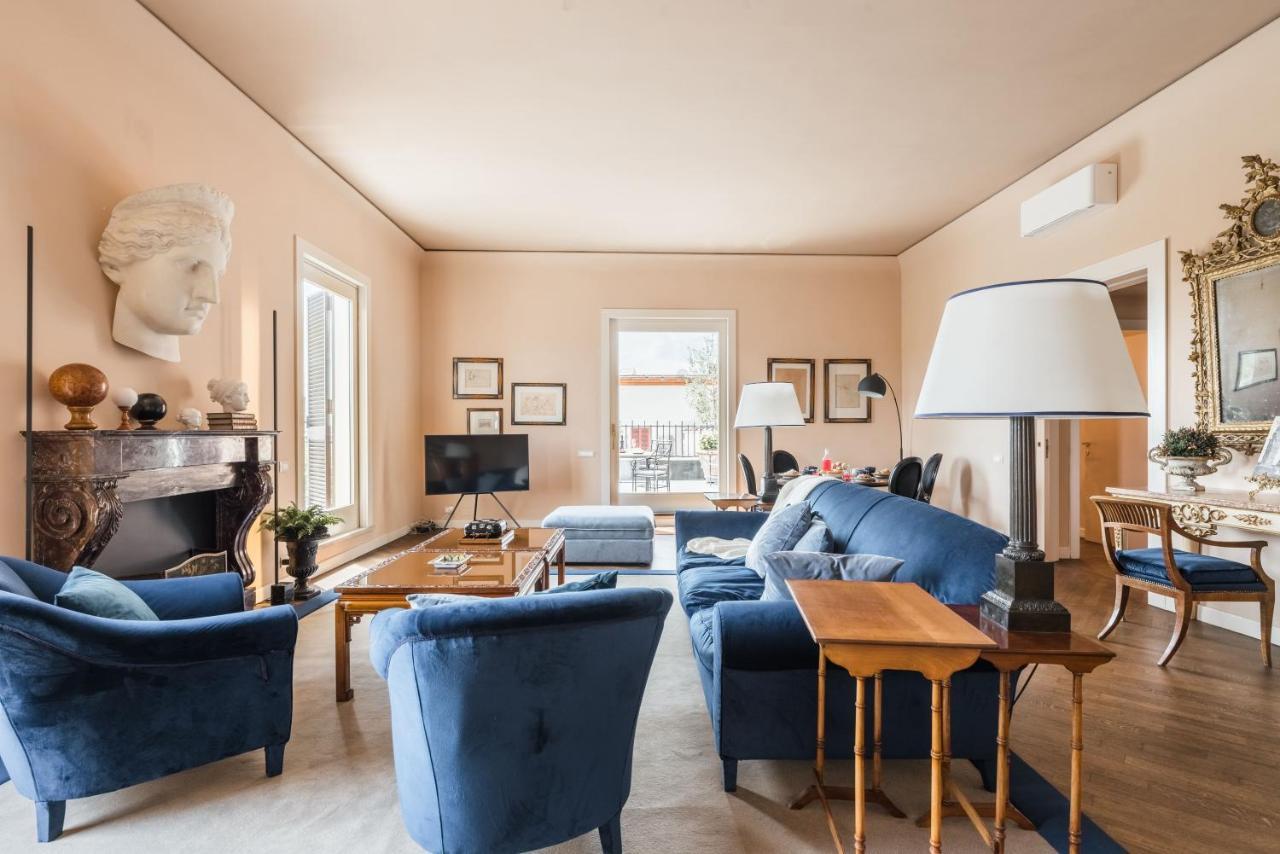 The Best Rent - Spacious Apartment With Terraces With Panoramic View Of Rom Exteriör bild